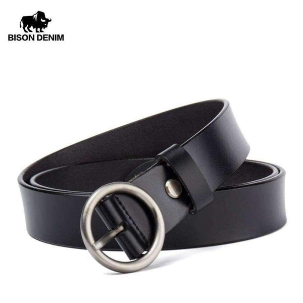 Planet Gates BISON DENIM Designer Belts Women Strap High Quality Genuine Leather Famous Brand ladies casual style luxury female belt N60196