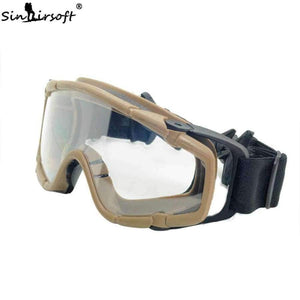 Planet Gates BK Military Tactical FMA Goggles Shock Resistance Windproof Eyes Sports Hunting Shooting Glasses For Airsoft Helmet USMC