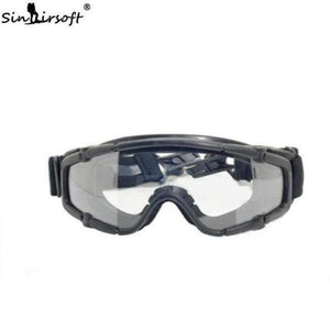 Planet Gates BK Military Tactical FMA Goggles Shock Resistance Windproof Eyes Sports Hunting Shooting Glasses For Airsoft Helmet USMC