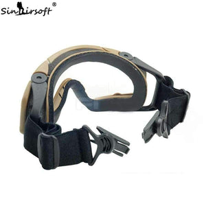 Planet Gates BK Military Tactical FMA Goggles Shock Resistance Windproof Eyes Sports Hunting Shooting Glasses For Airsoft Helmet USMC
