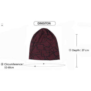 Planet Gates BL04 Black / One Size DINISITON New Square pattern Spring Summer Men Women Knitted Cap Hip hop Skullies Caps Bone gorras Casual Beanies Hats BL04