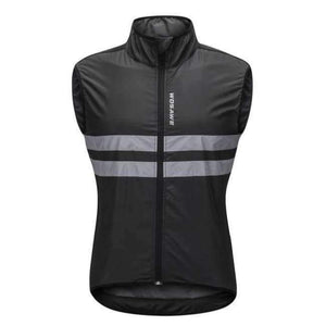 Planet Gates BL205 NEW / L WOSAWE Reflective Cycling Vests Sleeveless Windproof Shirts MTB Road Bike Bicycle Jersey Top Cycle Clothing Wind Coat