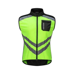 Planet Gates BL208 NEW / L WOSAWE Reflective Cycling Vests Sleeveless Windproof Shirts MTB Road Bike Bicycle Jersey Top Cycle Clothing Wind Coat