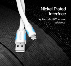 Planet Gates Black / 0.25m Vention Micro USB2.0 Cable For Mobile Phone Charging Cable Super Charger 1.5m 1m USB Data Sync Cable For Samsung Android Cable