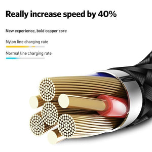 Planet Gates Black / 0.3m USLION Micro USB Cable 2A Fast Charge USB Data Cable for Samsung Huawei Xiaomi LG Andriod Microusb Mobile Phone Charger Cables