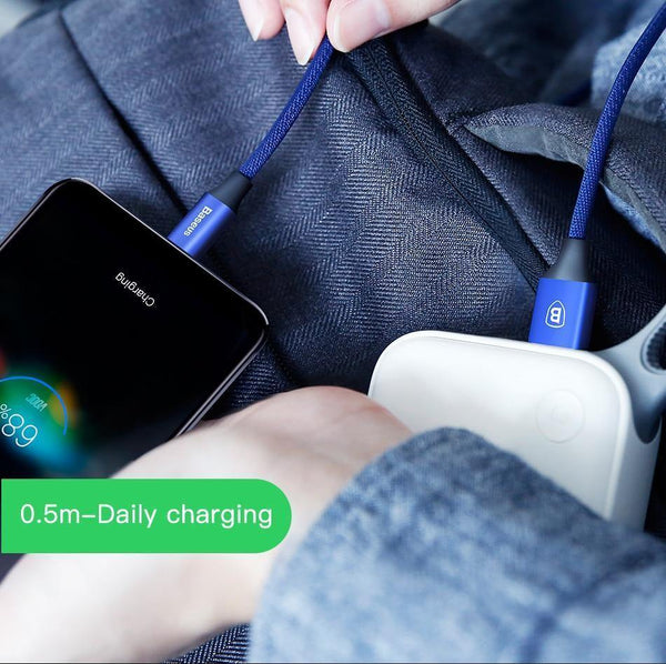 Planet Gates Black / 0.5m Baseus Reversible Micro USB Cable For Samsung Xiaomi Redmi Note 4X Mobile Phone Data Sync Cable Double-Sided USB Charger Cable