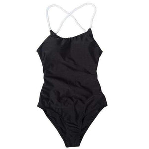 Planet Gates Black / 0 Summer women swimwear sexy rope Bandage swimwear women bikini swimwear high waisted one-piece Bathing Beachwear JL 10