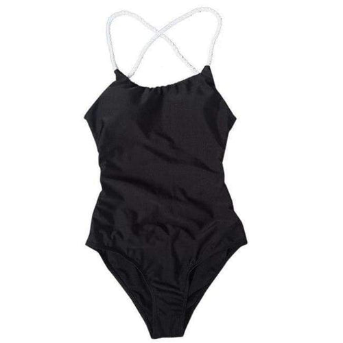 Planet Gates Black / 0 Summer women swimwear sexy rope Bandage swimwear women bikini swimwear high waisted one-piece Bathing Beachwear JL 10