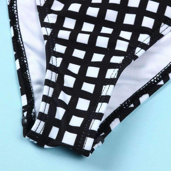 Planet Gates Black / 0 Swimwear women Bodysuits Sexy black lattice bikini women swimwear swimwear pregnant woman fato de banho JL 11