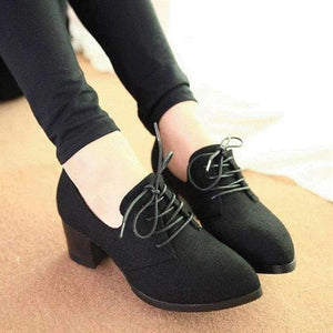 Planet Gates black  02 / 5 ZZPOHE New spring woman shoes stylish comfortable Ladies high-heeled shoes pointed retro lace wild single shoes women work shoes