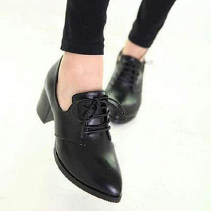 Planet Gates black  02 / 5 ZZPOHE New spring woman shoes stylish comfortable Ladies high-heeled shoes pointed retro lace wild single shoes women work shoes