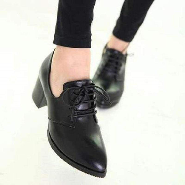 Planet Gates black  02 / 5 ZZPOHE New spring woman shoes stylish comfortable Ladies high-heeled shoes pointed retro lace wild single shoes women work shoes