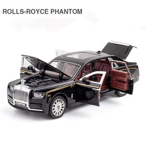 Planet Gates Black 1 1:32 Rolls-Royce Phantom Alloy Car Model Diecasts & Toy Vehicles Toy Cars Kid Toys For Sound and light Children Gifts Boy Toy