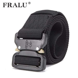 Planet Gates black 1 / 125cm Mens Tactical Belt Military Nylon Belt Outdoor multifunctional Training Belt High Quality Strap ceintures