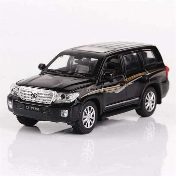 Planet Gates Black 1:32 Toy Car TOYOTA LAND CRUISER Metal Toy Alloy Car Diecasts & Toy Vehicles Car Model Miniature Model Car Toys For Children