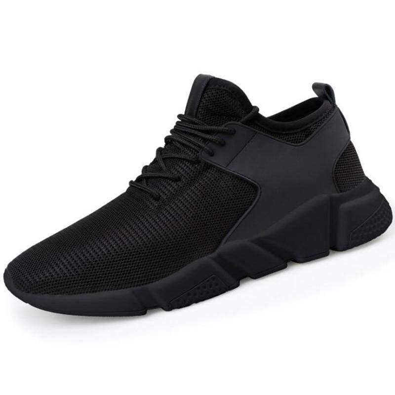Planet Gates Black 1 / 6.5 QICIUS 2018 Men Shoes Sneakers Breathable Casual Shoes Lace up Mesh Flats Shoe Men's Vulcan Shoes Q0124