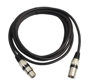Planet Gates Black / 1.8m 3Pin XLR Cable Male to Female Canon Plug Audio Cable Shielded 1PC For Mixer Microphone Amplifier 0.3m 1m 1.8m 3m 5m 10m