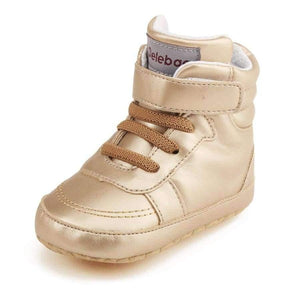 Planet Gates Black / 1 Autumn Spring Frosted Texture Soft Bottom Toddler Shoes By Hand Baby Shoes Cotton Shoes Keep Warm Lace Up First Walkers