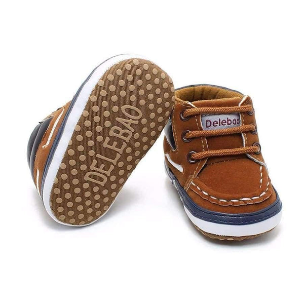 Planet Gates Black / 1 Autumn Spring Frosted Texture Soft Bottom Toddler Shoes By Hand Baby Shoes Cotton Shoes Keep Warm Lace Up First Walkers