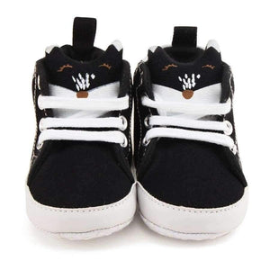 Planet Gates Black / 1 Baby Shoe & Socks Suit Pure Cotton Black And White Dot Soft Sole Infant Toddler First Walekers