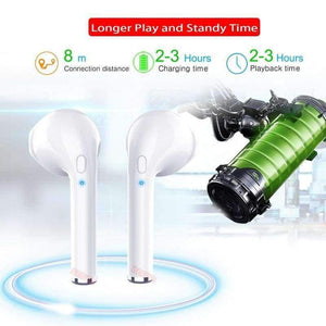 Planet Gates Black 1 / China Mini Twins Bluetooth Sport Earphones Stereo headphones in Ear wireless Earbuds handsfree Headset For Samsung For iPhone