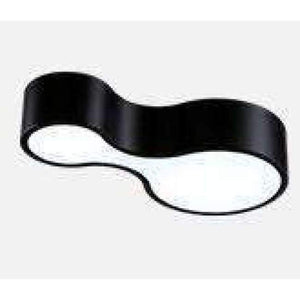 Planet Gates black 1 cool light 1 pcs Metal Led commercial Panel Lights black white project Industrial lighting for Office work light lamparas led 2017 hot sale