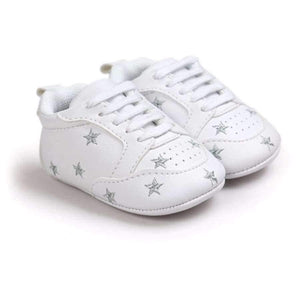 Multiple Star Baby Girl Shoes first walkers Lace-up Fashion Baby Shoes For 0-18 Months - Planet Gates
