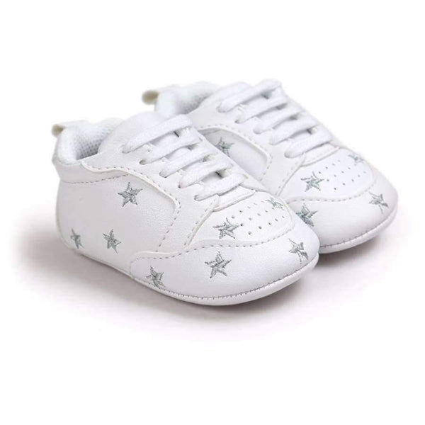 Multiple Star Baby Girl Shoes first walkers Lace-up Fashion Baby Shoes For 0-18 Months - Planet Gates