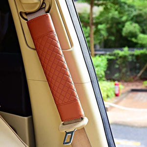 Planet Gates Black 1 Pair car road safety Seat Belt Adjuster car safety belt device baby child protector positioner car seat cover car sticker hot