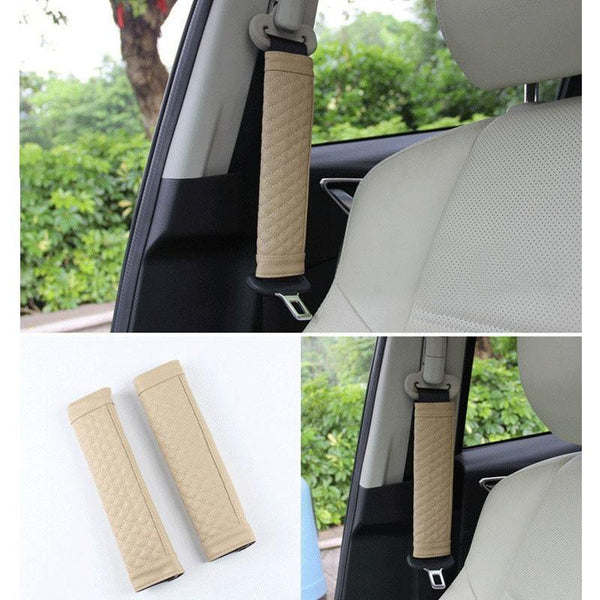 Planet Gates Black 1 Pair car road safety Seat Belt Adjuster car safety belt device baby child protector positioner car seat cover car sticker hot