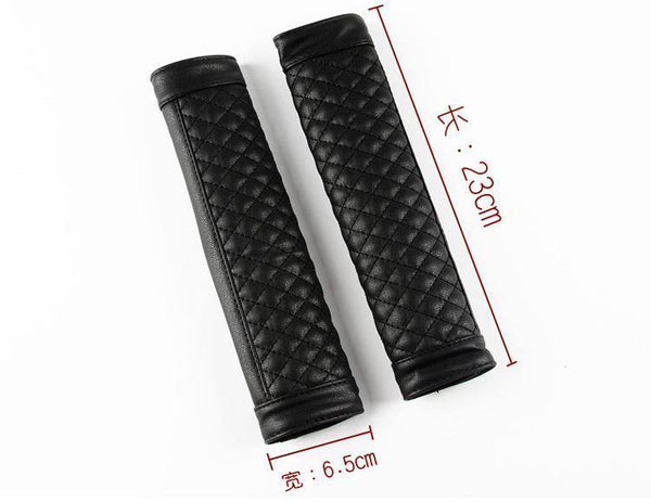 Planet Gates Black 1 Pair car road safety Seat Belt Adjuster car safety belt device baby child protector positioner car seat cover car sticker hot
