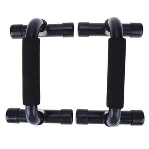 Planet Gates Black 1 Pair Fitness Push Up Pushup Stands Bars Sport Gym Exercise Training Chest Bar Sponge Hand Grip Trainer For Body Building
