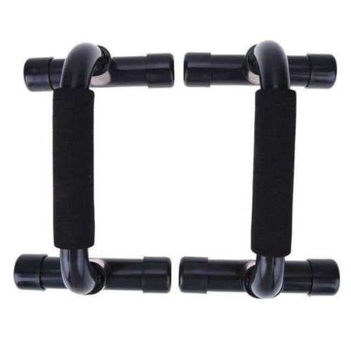 Planet Gates Black 1 Pair Fitness Push Up Pushup Stands Bars Sport Gym Exercise Training Chest Bar Sponge Hand Grip Trainer For Body Building