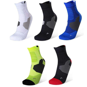 Planet Gates Black / 1 pair Socks Towel Bottom Professional Sports Elite Run Socks Men's Women's Thickened Socks Football Adults Knee High Socks