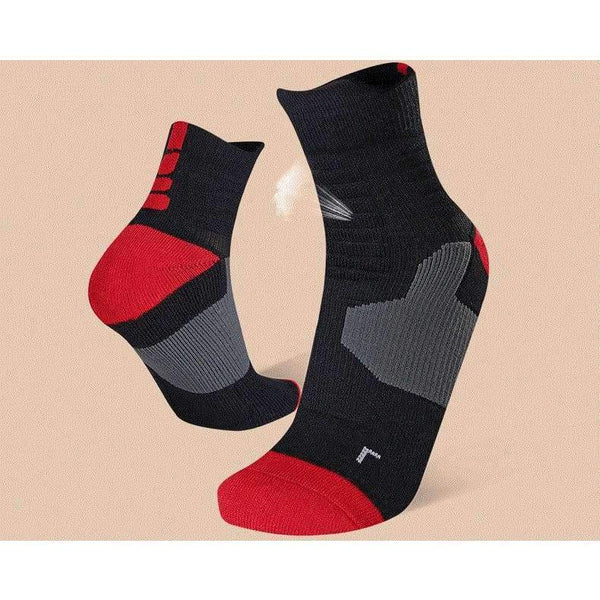 Planet Gates Black / 1 pair Socks Towel Bottom Professional Sports Elite Run Socks Men's Women's Thickened Socks Football Adults Knee High Socks