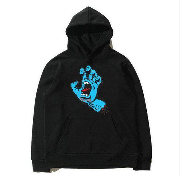 Planet Gates black 1 / S Autumn and winter hoodies men santacruz fashion printing hoodie sweatshirt cotton Long sleeve fleece men's hoodie