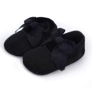Planet Gates Black / 1 Spring Soft Sole Girl Baby Shoes Cotton First Walkers Fashion Baby Girl Shoes Butterfly-knot First Sole Kids Shoes