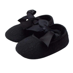 Planet Gates Black / 1 Spring Soft Sole Girl Baby Shoes Cotton First Walkers Fashion Baby Girl Shoes Butterfly-knot First Sole Kids Shoes