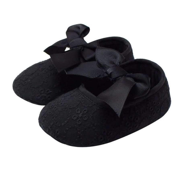 Planet Gates Black / 1 Spring Soft Sole Girl Baby Shoes Cotton First Walkers Fashion Baby Girl Shoes Butterfly-knot First Sole Kids Shoes
