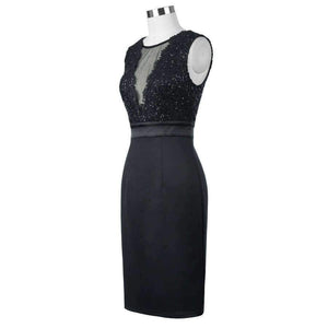 Planet Gates Black / 10 Cocktail Dresses Knee Length Sexy Formal Occasion Party Gown Robe Cocktail Dress 2018 Short Prom Dresses Summer