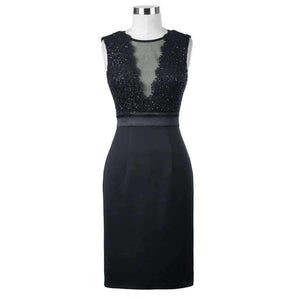 Planet Gates Black / 10 Cocktail Dresses Knee Length Sexy Formal Occasion Party Gown Robe Cocktail Dress 2018 Short Prom Dresses Summer