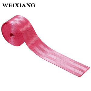 Planet Gates Black 10 Meters Roll Seat Belt Webbing Strap Thicken Car Seat Stroller Safety Belt Harness Backpack Belt Straps Fashion Color Ribbon