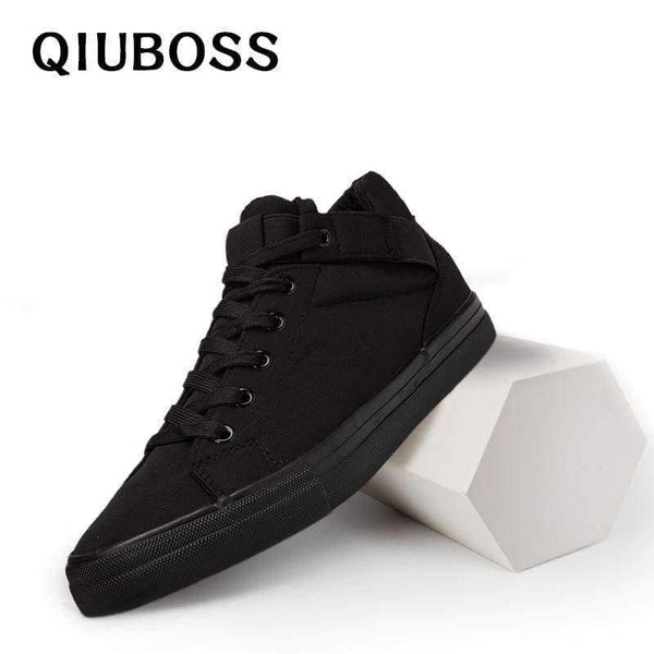 Planet Gates Black / 10 New Men's Vulcanized Shoes High Quality Fashion Sneakers for Men Canvas Shoes Youth Shoes Men Flats Mans Footwear