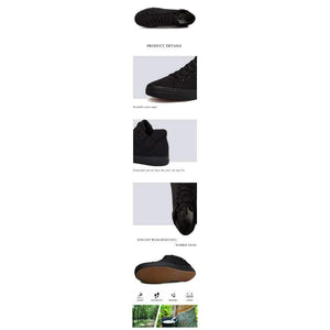 Planet Gates Black / 10 New Men's Vulcanized Shoes High Quality Fashion Sneakers for Men Canvas Shoes Youth Shoes Men Flats Mans Footwear