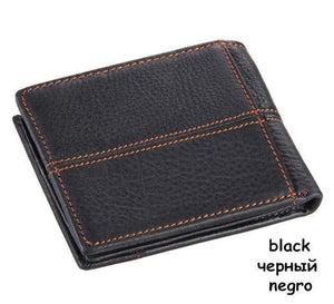 Planet Gates black 100% top quality cow genuine leather men wallets fashion splice purse dollar price carteira masculina original brand