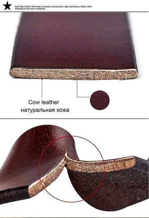 Planet Gates black / 100cm Antique Male Cow Genuine Leather Wide Waist Pin Buckle Fashion Designer Belts For Men Full-grain Leather Belt