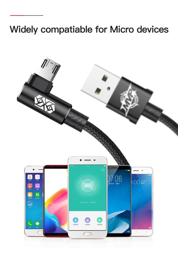 Planet Gates Black / 100cm Baseus 90 Degree Micro USB Cable Fast Charging Charger Data Cord Microusb Cable For Samsung Xiaomi Android Mobilie Phone Cables