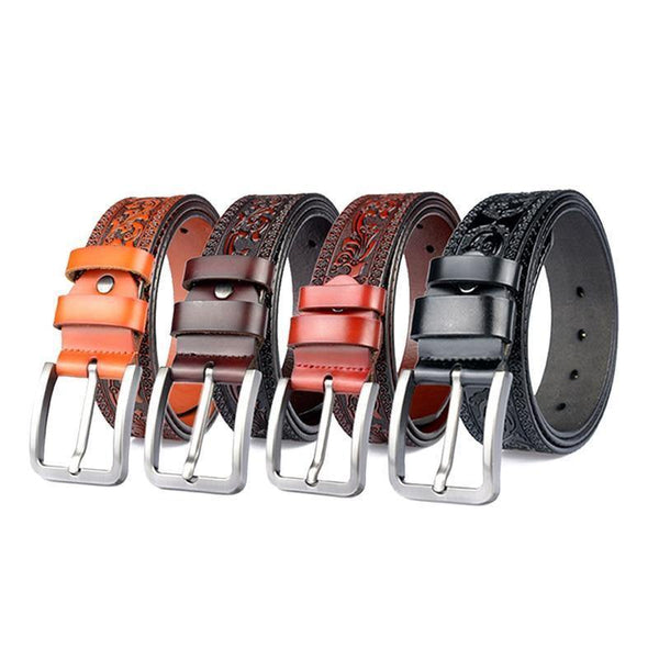 Planet Gates black / 100cm Designer belts for men High quality Cow genuine leather belt man Fashion classic vintage pin buckle strap for cowboy jeans