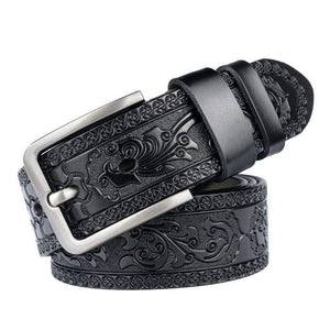 Planet Gates black / 100cm Designer belts for men High quality Cow genuine leather belt man Fashion classic vintage pin buckle strap for cowboy jeans