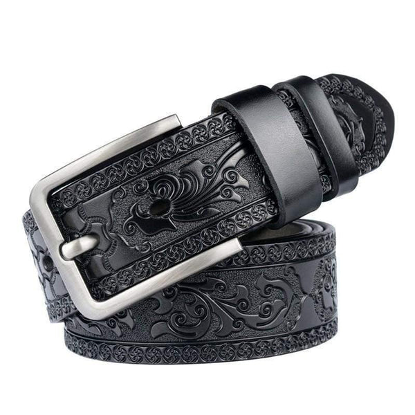 Planet Gates black / 100cm Designer belts for men High quality Cow genuine leather belt man Fashion classic vintage pin buckle strap for cowboy jeans